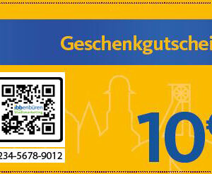 "der ibbenbürener" Geschenkgutschein - Gutscheinkarte für 10,- €