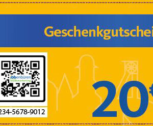"der ibbenbürener" Geschenkgutschein - Gutscheinkarte für 20,- €